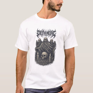 T-shirt Esprits de Death Metal Éthérés – Art Occulte Hanta