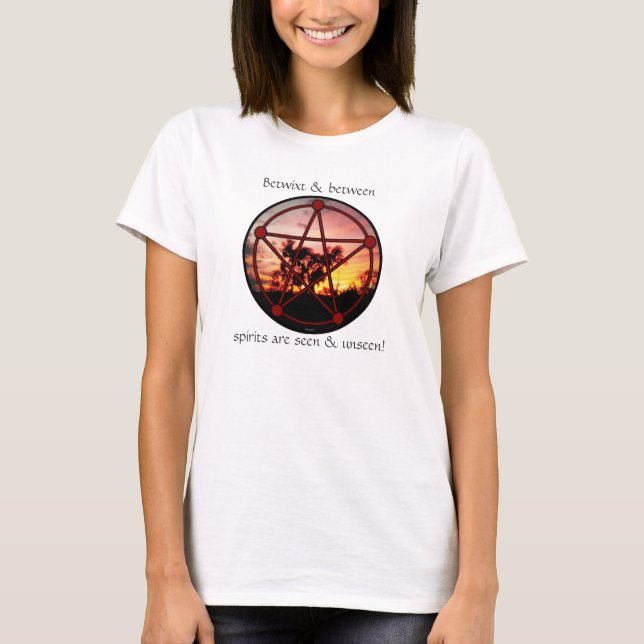 T-shirt Esprits de Samhain Pentacle (Devant)