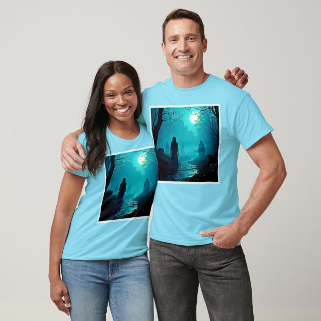 T-shirt Esprits enchantés de la forêt lunaire (Unisexe)