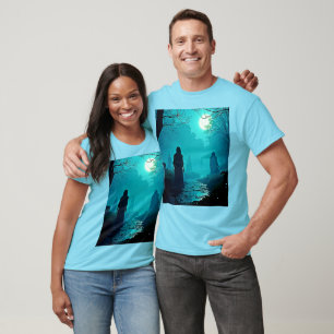 T-shirt Esprits enchantés de la forêt lunaire