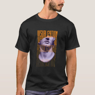 T-shirt Esprits Positifs Vibes Visualisation de Vie Positi