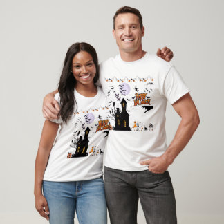 T-shirt Esprits rampants d'octobre blanc