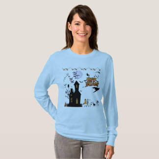T-shirt Esprits rampants d'octobre bleu pâle
