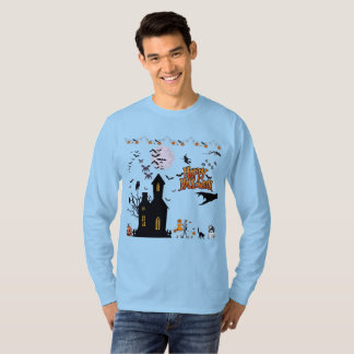 T-shirt Esprits rampants d'octobre bleu pâle