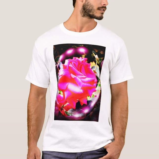 T-SHIRT ESPRITS ROSES (Devant)