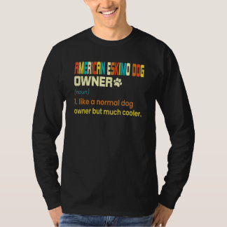 T-shirt Esquimau Américain Pour Propriétaire D'Esquimau
