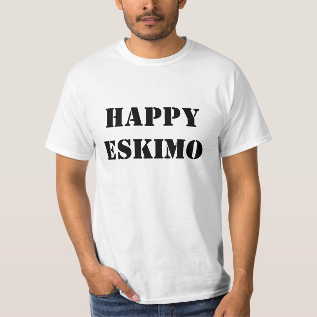 T-shirt Esquimau heureux (Devant)