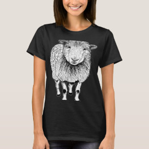 T-shirt Esquisse de mouton