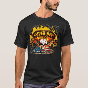 T-shirt Esquivez l'abeille superbe - crâne de bannière d