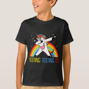 T-shirt Essai 123 jours de test mignons 2