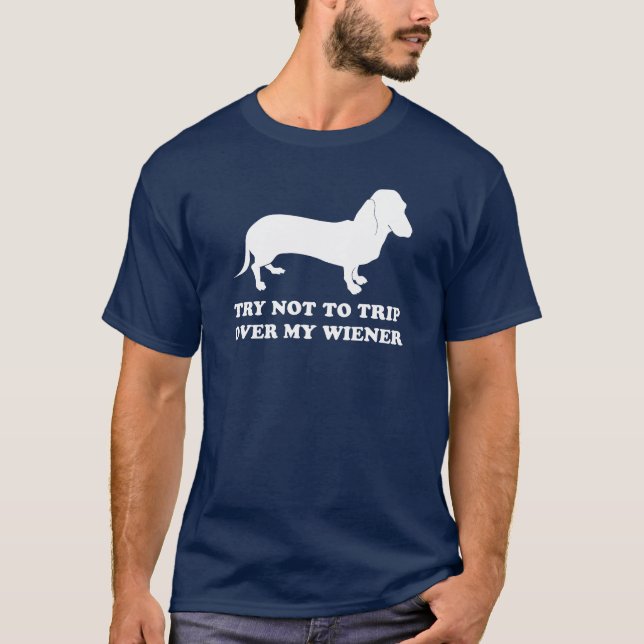 T-shirt Essai à ne pas se déclencher au-dessus de ma (Devant)
