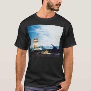 T-shirt Essai atomique de trou de résultat d'opération