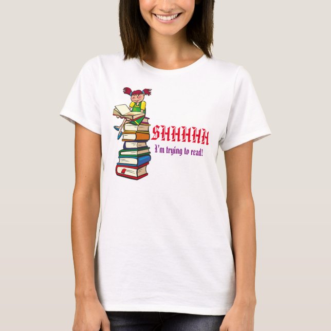 T-shirt Essai de lire (Devant)