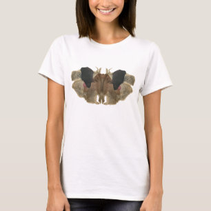 T-shirt Essai de tache d'encre de Rorschach. Ne m'appelez