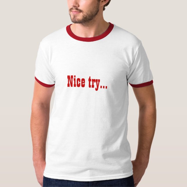 T-shirt Essai gentil… (Devant)