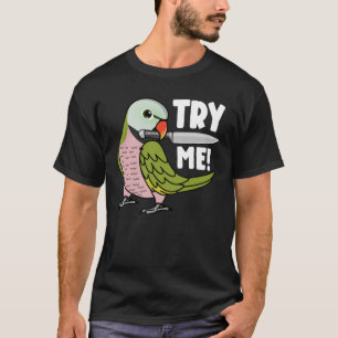T-shirt Essaie Moi Perroquet Avec Couteau Je Moustache Per
