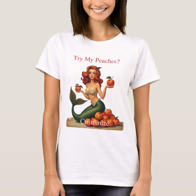 T-shirt Essayer mes pêches Mermaid Thunder_Cove (Devant)