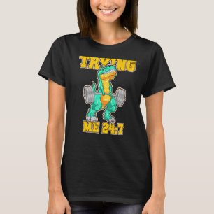 T-shirt Essayer Mieux Que De Ne Pas M'Essayer 247 Dinosaur