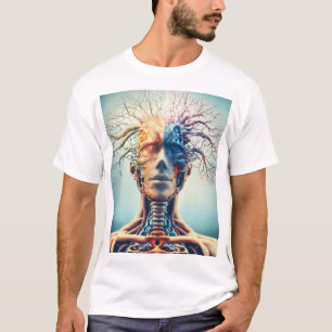 T-shirt Essence de l'être : Fusion de l'anatomie artistiqu