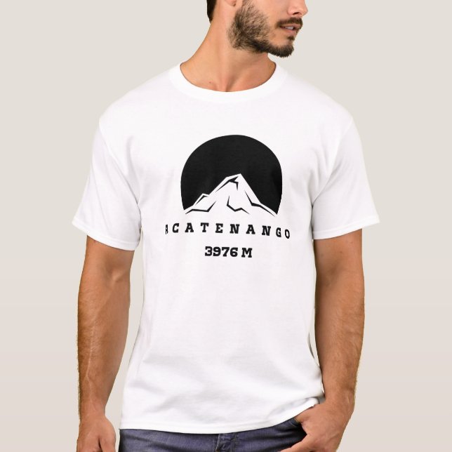 T-shirt Essential Acatenango Volcan (Devant)