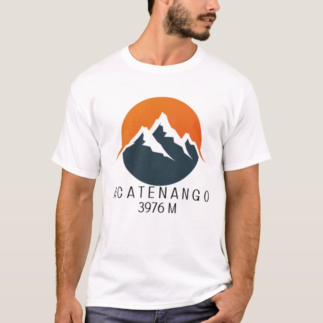 T-shirt Essential Acatenango Volcan (Devant)