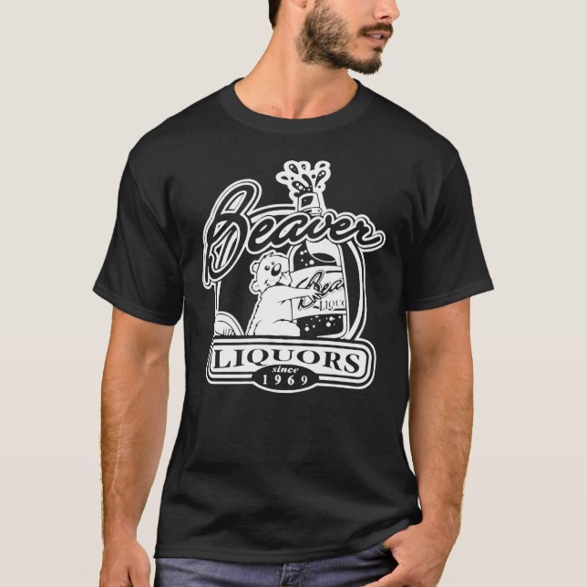 T-shirt Essential Beaver Liquors (Devant)