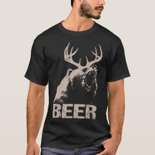 T-shirt Essential Beer Deer Bear