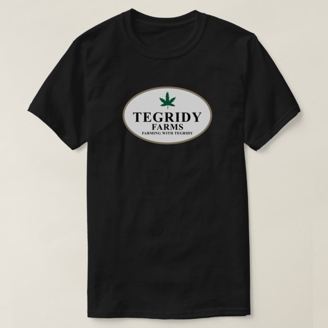 T-shirt Essential des fermes de Tegridy (Design devant)