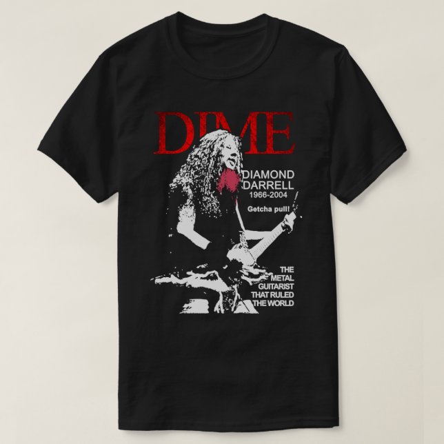 T-shirt Essential du magazine Dime (Design devant)
