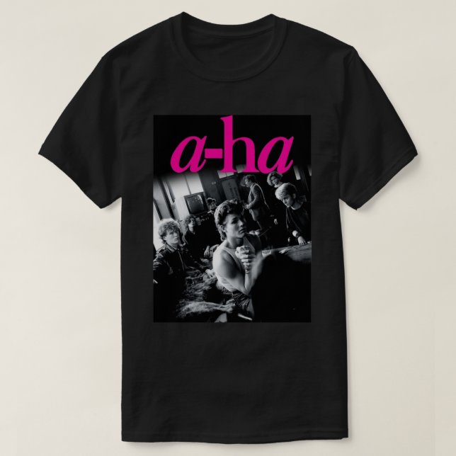 T-shirt essentiel a-ha (Design devant)