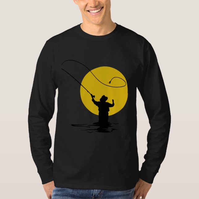 T-shirt Essentiel à la pêche à la mouche (Devant)