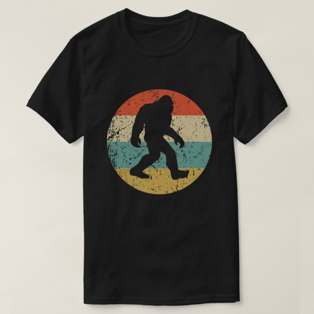 T-Shirt Essentiel Icône Bigfoot Rétro (Design devant)