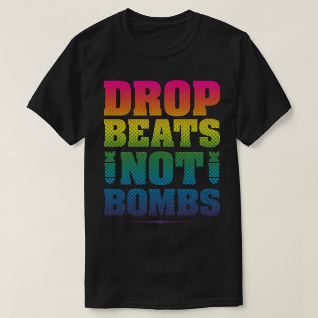 T-Shirt Essentiel, pas de bombes (Design devant)