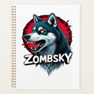 T-Shirt essentiel pour Halloween Chien Zombie Sibi