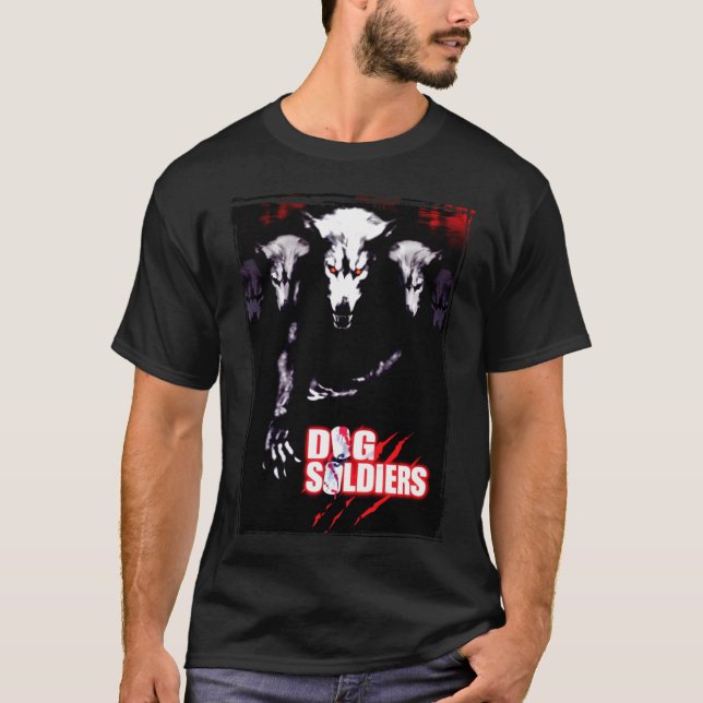 T-shirt essentiel pour les soldats de chiens (Devant)