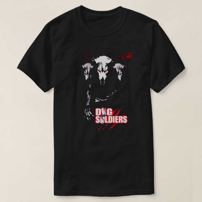 T-shirt essentiel pour les soldats de chiens (Design devant)