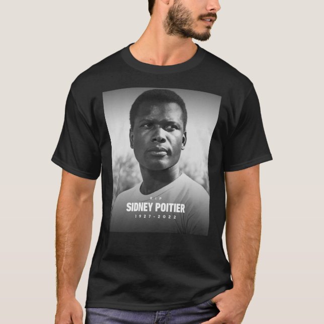 T-shirt essentiel Sidney Poitier (Devant)