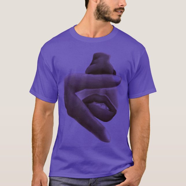 T-shirt Essuie ton nez drôle (Devant)