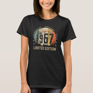 T-shirt Est 1967 55e anniversaire 55 ans