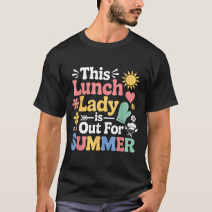 T-shirt Est Absent Pour L'été Travailleur Scolaire Travail