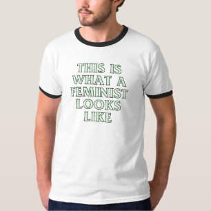 T-shirt Est c'à ce qu'un féministe ressemble