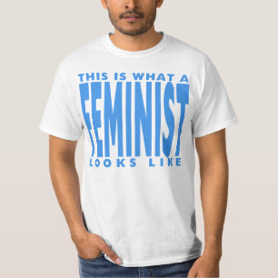 T-SHIRT EST C'À CE QU'UN FÉMINISTE RESSEMBLE