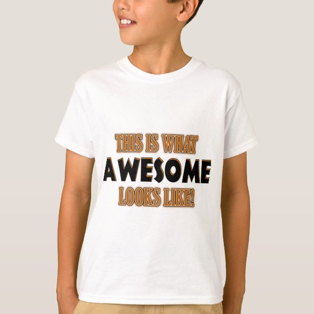 T-shirt Est ce ce que les regards impressionnants aiment (Devant)