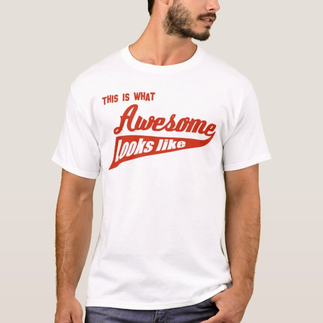 T-shirt Est ce ce que les regards impressionnants aiment (Devant)