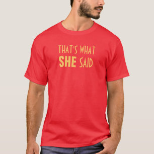 T-shirt Est ce ce qu'ELLE a dit