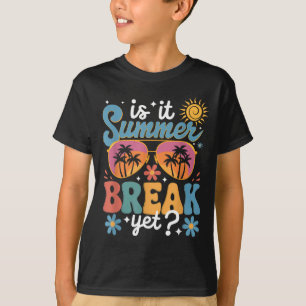 T-shirt Est-ce déjà les vacances d'été Professeur Étudiant