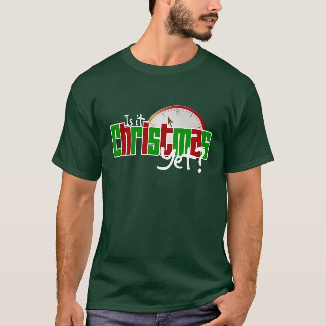 T-shirt Est-ce Noël encore ? (Devant)