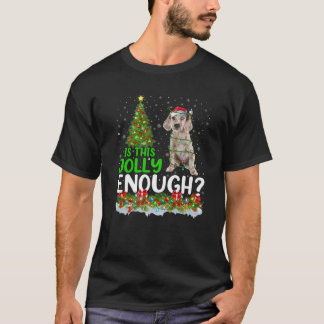 T-shirt Est-Ce Que Ce Jolly Assez Anglais Setter Chien Noë