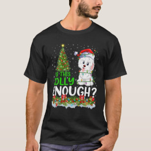 T-shirt Est-Ce Que Ce Jolly Assez Havanais Chien Arbre De
