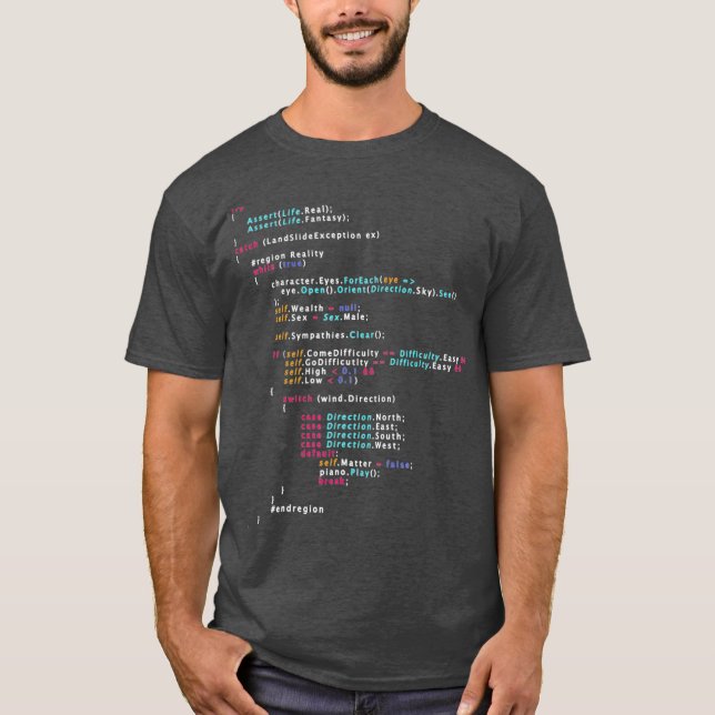 T-shirt Est-Ce Que C'Est Drôle De Programmation De Codage  (Devant)